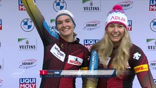 Highlights women bobsleigh worldcup 4 Winterberg 2223 [upl. by Umont]