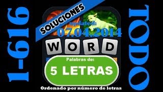 4 Fotos 1 Palabra  Todas las soluciones de 5 letras 1616 [upl. by Cuda]