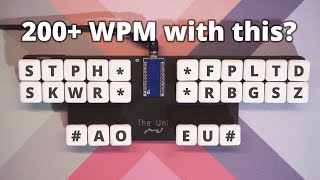 200wpm with this  Stenography amp Plover [upl. by Wyon422]