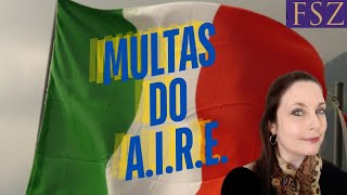 Multas do AIRE  Cidadania Italiana [upl. by Yma]