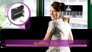 Jazz Piano für Anfänger  Die Bebop Scale  Jazz Tonleitern am Klavier [upl. by Venditti25]