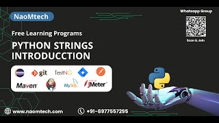 18 Python Tutorial For Beginners  Strings  Introduction [upl. by Flemming749]