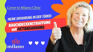 Bauchdeckenstraffung mit Fettabsaugung Erfahrung in der Türkei [upl. by Aevin789]