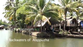 Alappuzha Backwaters Kerala Tourism [upl. by Ahkos]