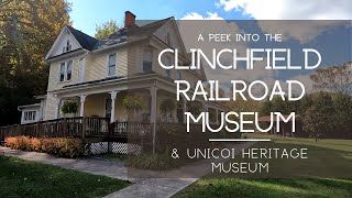 A Tour of Clinchfield Railroad Museum And The Haunted Attic [upl. by Ardnos]