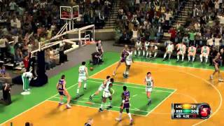 The Best NBA Team of All Time Rd 1  8687 Lakers vs 8586 Celtics  Rooster Teeth [upl. by Leban]