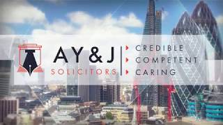 A Y amp J Solicitors – UK Immigration Law Firm in London [upl. by Itch619]