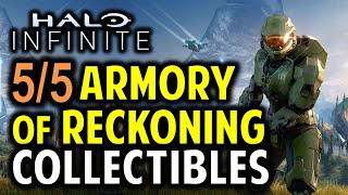 Armory of Reckoning All Collectibles Spartan Core amp Audio Logs Location  Halo Infinite [upl. by Eedrahs]