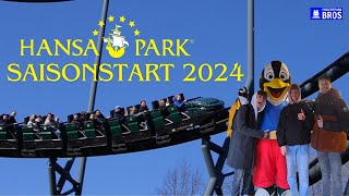 HansaPark 2024  Saisonstart  Neue Abenteuer an der Ostsee [upl. by Ayat]