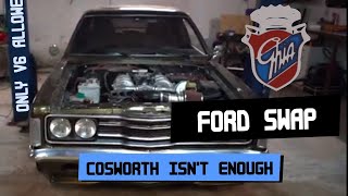 Ford Taunus Mustang swap  episood 1 [upl. by Ybrad]