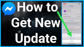 How To Get The New Messenger Update [upl. by Augustina]