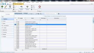 Tutoriel CIEL Comptabilité creation du plan comptable [upl. by Aniaz236]