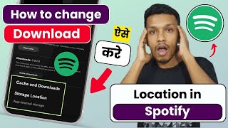 How to change download location in spotify  spotify offline storage location [upl. by Daigle]