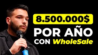 8500000año con WHOLESALE en AMAZON FBA Estados Unidos 🇺🇸  Javier García mundoamazonespanol [upl. by Ansilma]