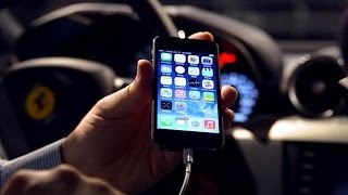 CarPlay Demo iPhone Experience Inside the Ferrari FF [upl. by Draillih240]