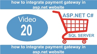 how to integrate payment gateway in aspnet website [upl. by Zigrang]