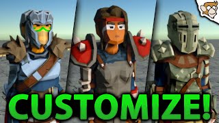 How to do Character Customization 4 Methods Unity Tutorial for Beginners [upl. by Stanfield]