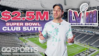 What 25M Gets You at Super Bowl LVIII  All Access  GQ Sports [upl. by Ran932]