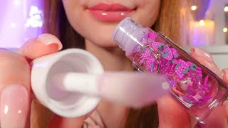 asmr doing your makeup 💋🍇 [upl. by Leiser370]