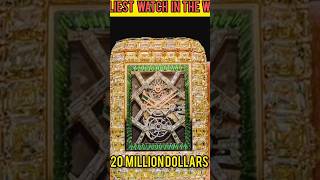 costliest watch in the world shirtsviral [upl. by Burkhardt]