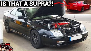 🐒 DONT RACE THIS HOME BUILT H22 HONDA PRELUDE TURBO SLEEPER [upl. by Becki684]