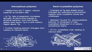 Mod01 Lec35 Amorphous and Crystalline State  Tg and Tm [upl. by Inotna]