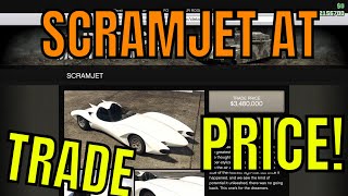 GTA 5 Online  How to get the Scramjet at Trade Price [upl. by Bertram284]