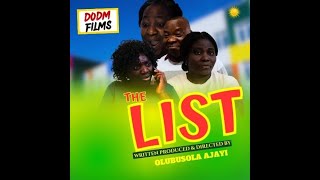 The List II Olubusola Ajayi thelist dodmfilms olubusolaajayi [upl. by Noevart]