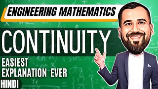 Continuity Explained with Example in Hindi l Engineering Mathematics 1 [upl. by Mikkanen]