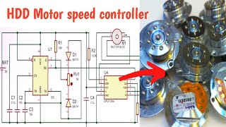 How to make BLDC motor ESC using MOSFET  how to run hdd motor  bldc motor controller kaise banaye [upl. by Eikin]