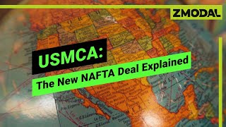 USMCA New 2020 NAFTA Deal Explained [upl. by Soiritos]