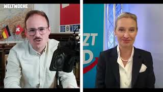 «Wir werden auf die CDU und das BSW zugehen» Alice Weidel über Freud und Frust der Wahlen im Osten [upl. by Novy605]