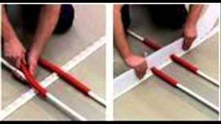 Underfloor Heating Installation How to use an Expansion Joint [upl. by Lundquist]