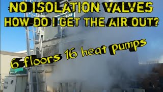 boiler circulation pump failing no isolation valves we must drain the entire system no air vents [upl. by Aredna421]