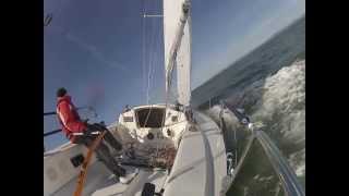 J92 Racing 2013 Single Handed Series Race 1 [upl. by Nuhsar]