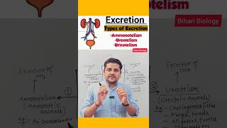 Types of Excretion kidney neet2024 nursing pharmacy ncertbiology [upl. by Clothilde550]