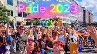 Stockholm Pride 2023 FULL VIDEO lgbt stockholmpride2023 pride pride2023 [upl. by Egidio]