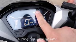 Kecil Tapi Lengkap Review Speedometer Honda All New Vario 150 2018 [upl. by Florry]