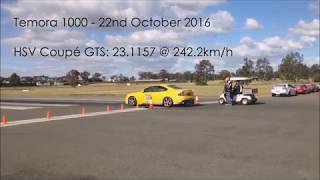 Temora 1000 Launch  HSV GTS Coupe [upl. by Urana]