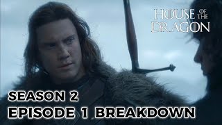 House of the Dragon Season 2 Ep 1 Explained  Meet Cregan Stark [upl. by Miza]