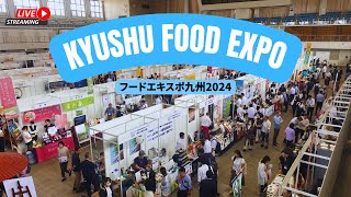 🔴LIVE Exploring Kyushu’s Biggest Food Trade Show  Live Tasting amp Interviews  フードエキスポ九州2024 [upl. by Nnaeirrac]