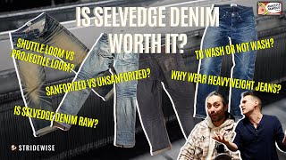 What IS Selvedge Denim The Complete Guide Is It Better Do You Wash It and The Raw Denim Culture [upl. by Sedicla]