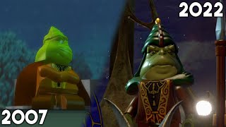 Episode 1 Gungan City Scene  2007 vs 2022 Version [upl. by Lan16]