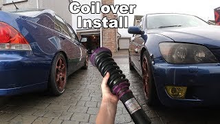 Coilover install  Lexus IS200 [upl. by Annabela]