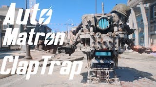 Fallout 4  AutomatronClaptrap Showcase  New Companion Mod  Automatron  PC  By M [upl. by Fowkes692]