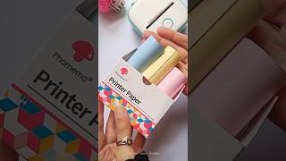 phomemo t02 Pocket Printer  Inkless sticker printer  mini printer art artist creative diy [upl. by Bord]