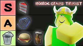 Rating Every Roblox Gear  Roblox Gear Tier List [upl. by Ettezel]