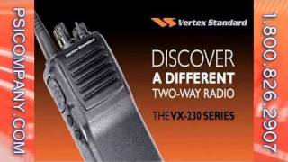 Vertex Standard VX231 Portable Radio Overview of Features [upl. by Legnaleugim259]