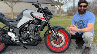 Why The Yamaha MT03 is the Best Beginner Bike EVER [upl. by Lefton]