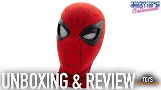 SpiderMan Far From Home Working Wearable Cosplay Mask Review  Life Size Prop Replica [upl. by Dyanna]